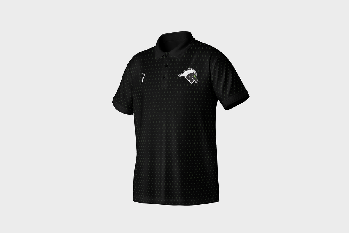 SUNY Morrisville Black M-Dot Polo