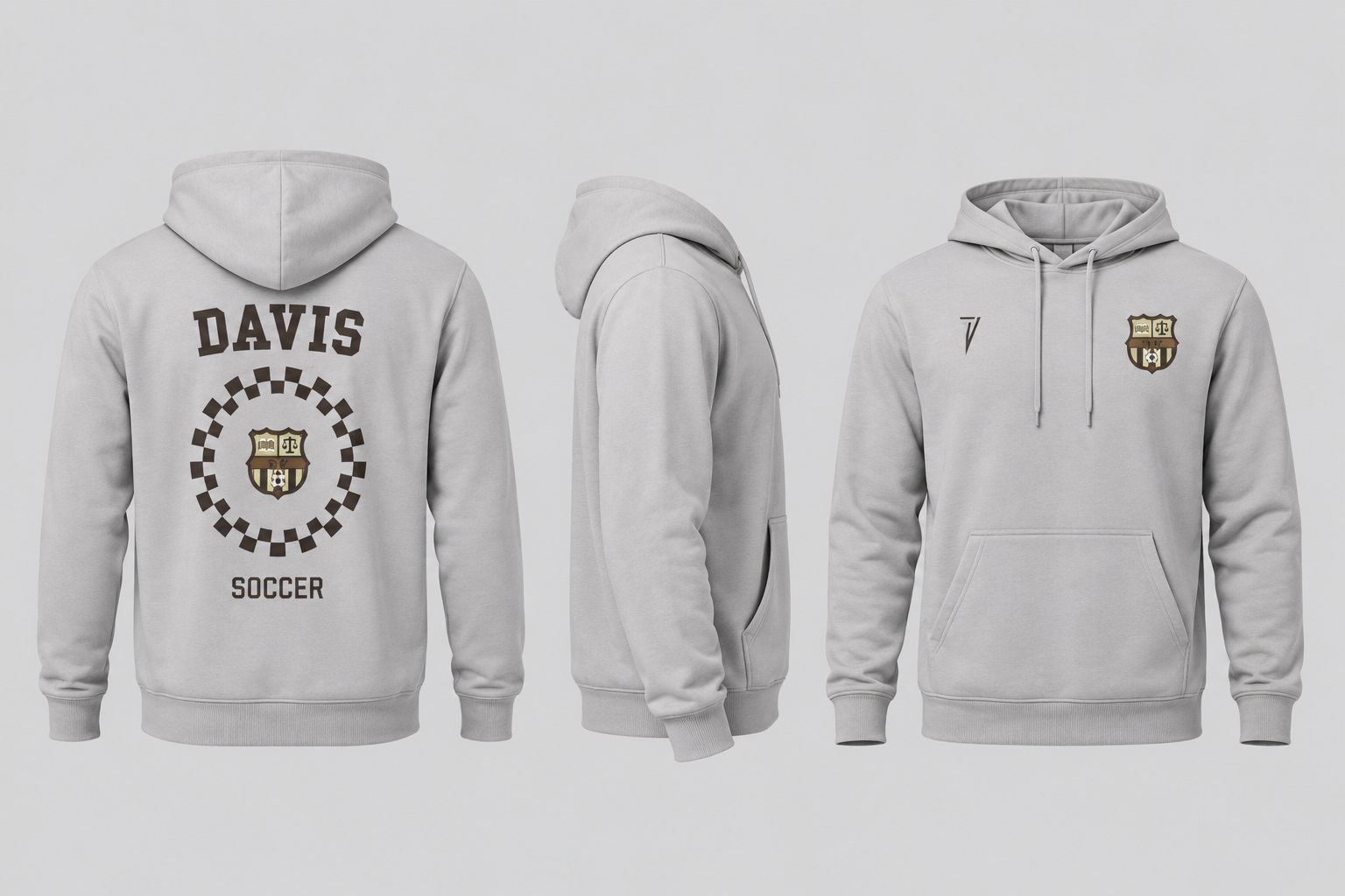 Davis Women's Soccer Hoodie