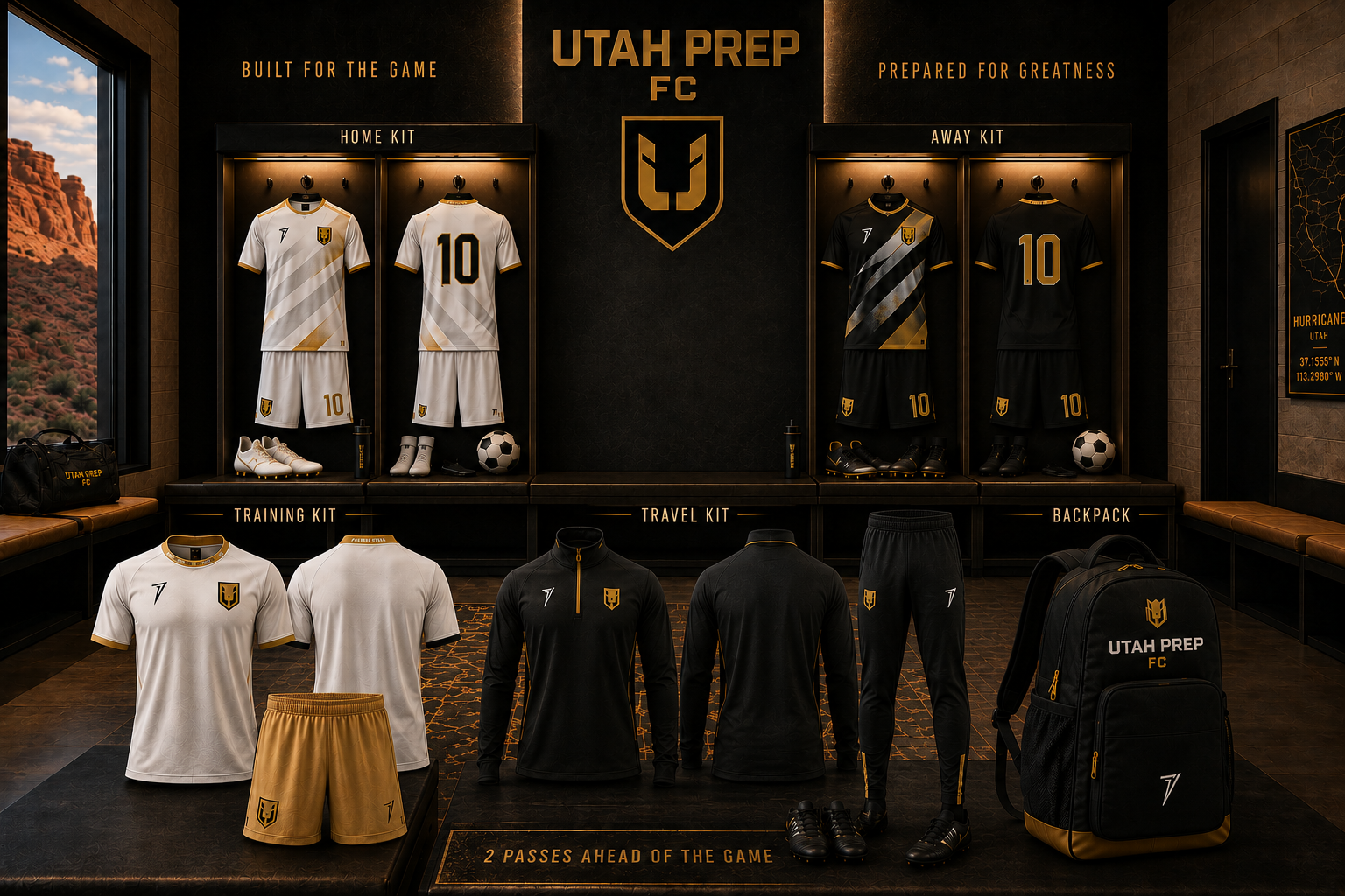 Utah Prep FC Field Player Mandatory Kit