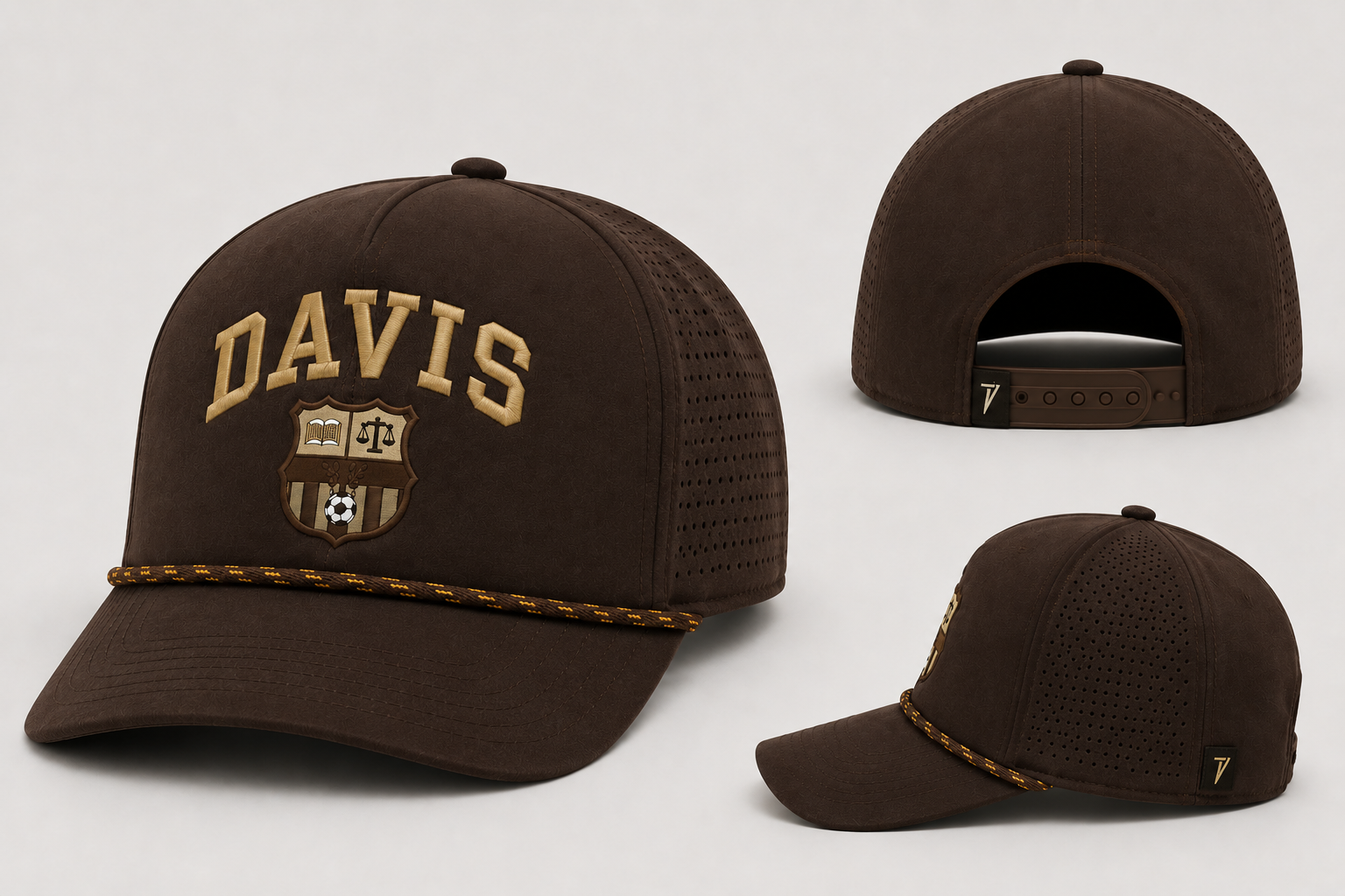 Davis Soccer Hat w/ Rope