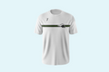 SUNY Morrisville Mustang Stripe Tee - White