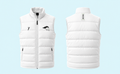 SUNY Morrisville Puffer Vest - White