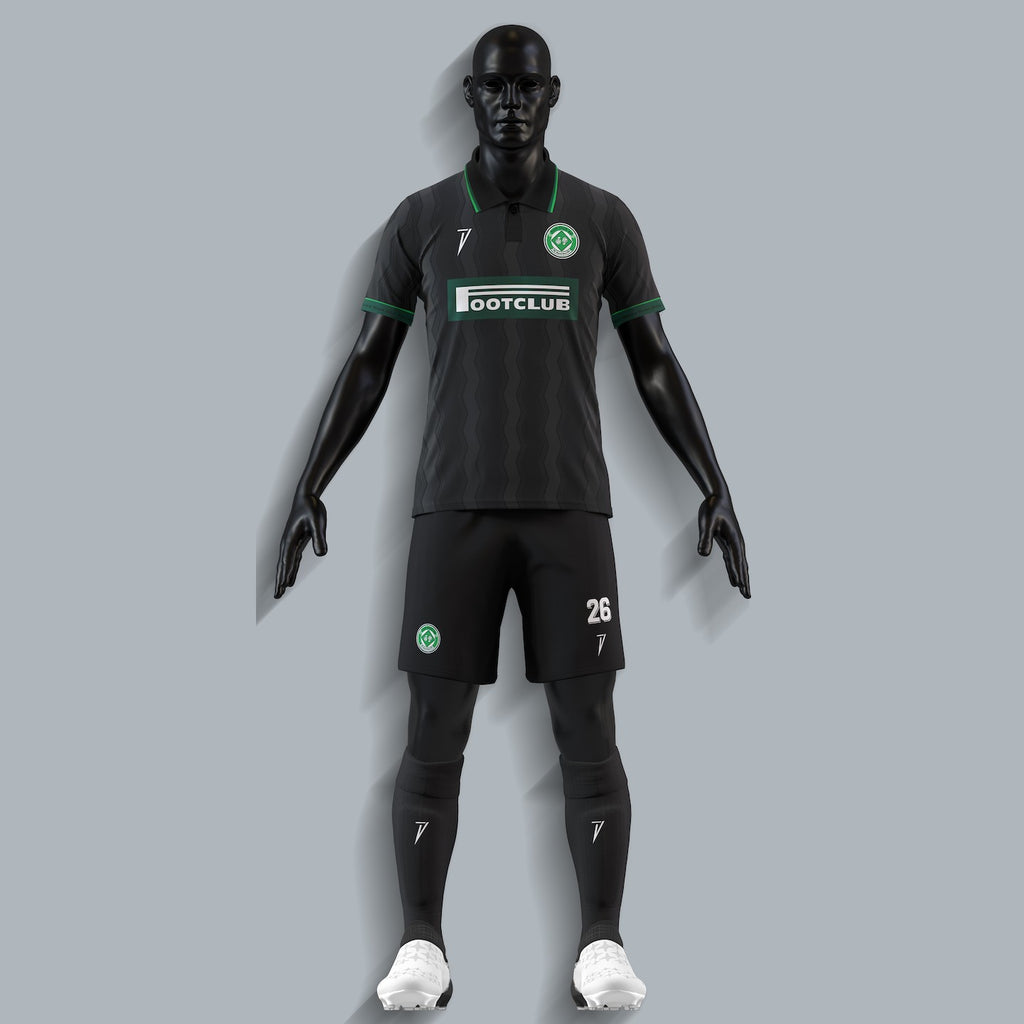 Foot Club full kit, black, front