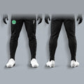 Foot Club training pant, front and back