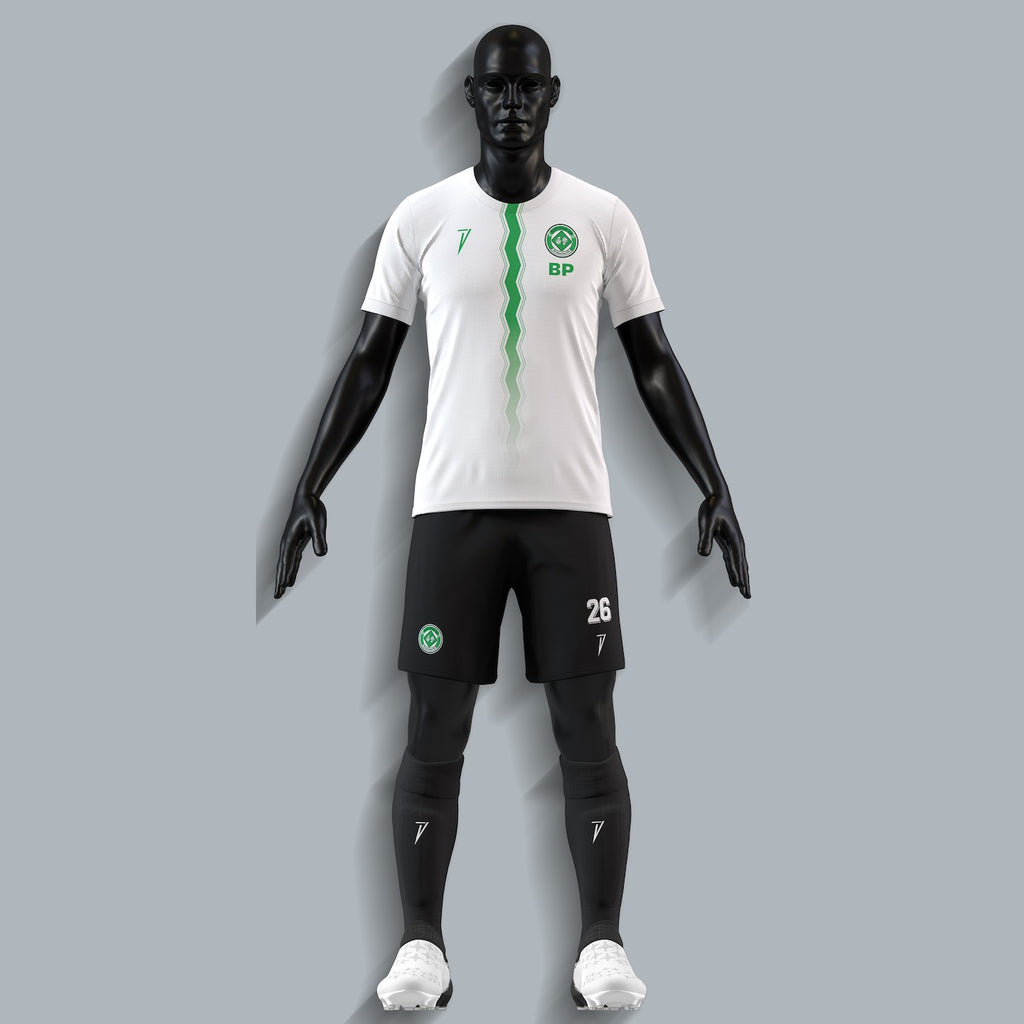 Foot Club training shirt, white, front